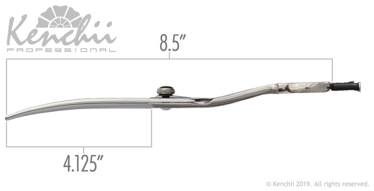 Kenchii Grooming - Five Star Bent Shank Shears 7.5 or 8.5 / Scissors Choose Straight or Curved