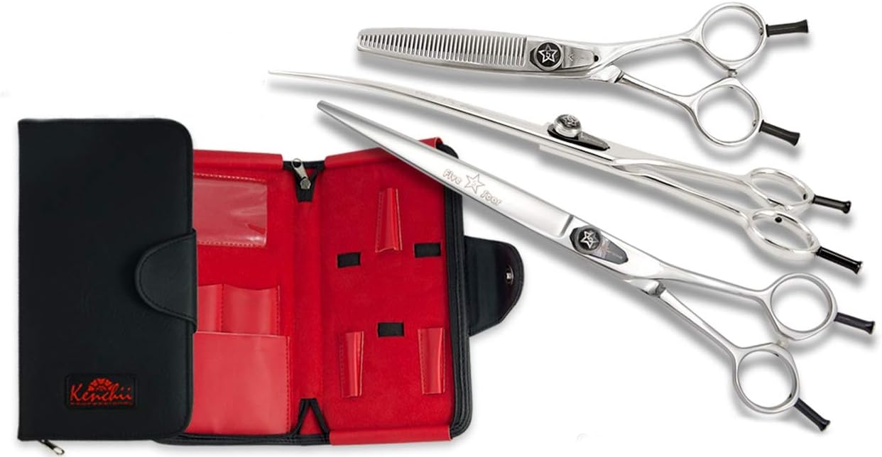 Kenchii Grooming - Five Star Even Handled Sets - Choose Your Size (7.5 or 8.5)