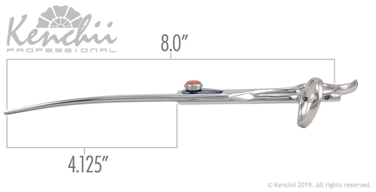 Five Star 8.0 Swivel Offset Shears / Scissors Choose Straight or Curved