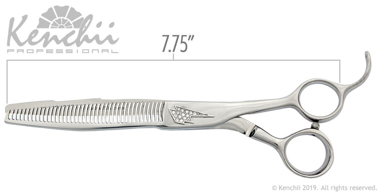 Kenchii Grooming - Jonathan David 8.5 Shear Set-Straight, Curved, Thinner, Case