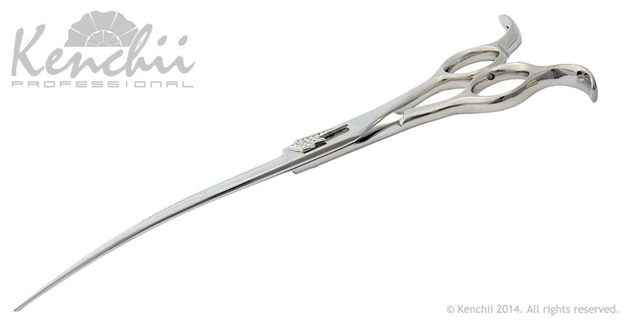 Kenchii Grooming - Jonathan David 8.5 Shear Set-Straight, Curved, Thinner, Case