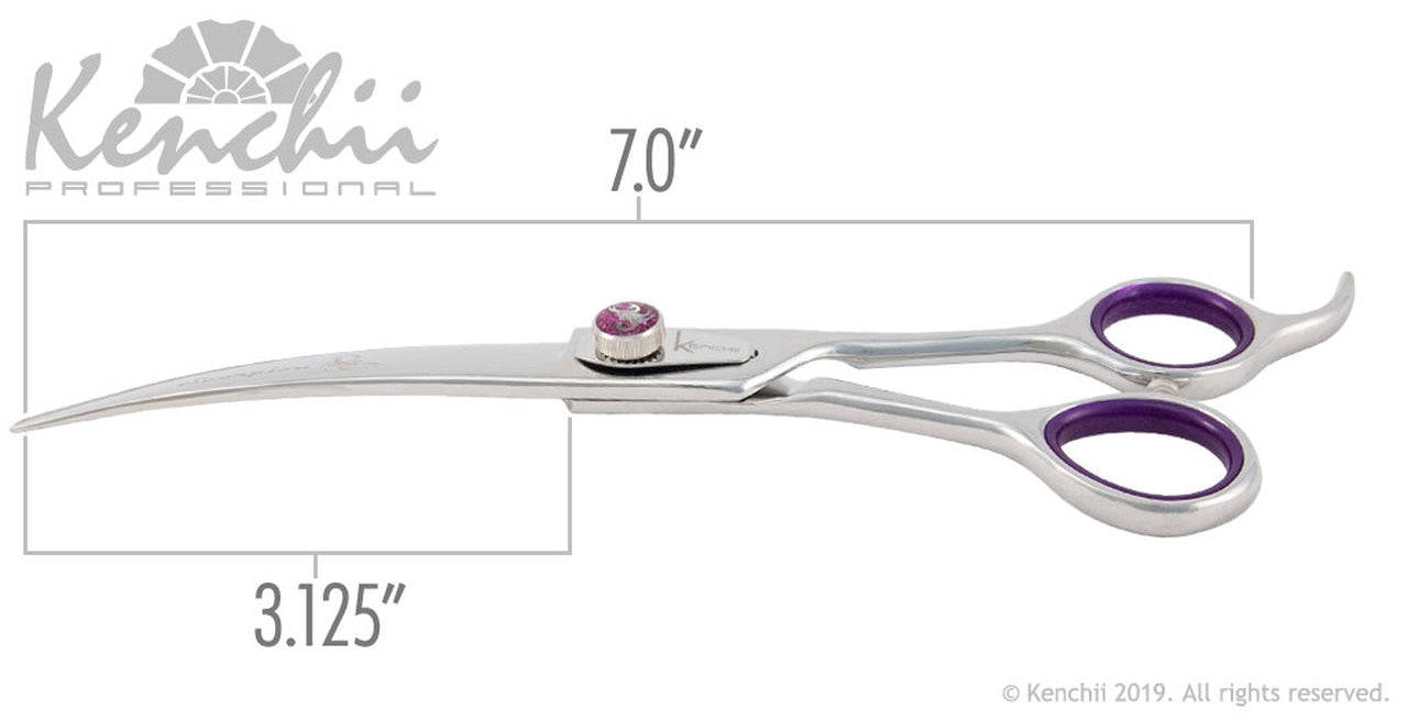 Kenchii Grooming - Scorpion Shear Sets - 3 or 4 Piece Sets - Choose Your Size (7.0, 8.0, or 9.0)