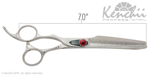 Kenchii Grooming - Lefty Spider 44 Tooth 7.0" Thinning Shears